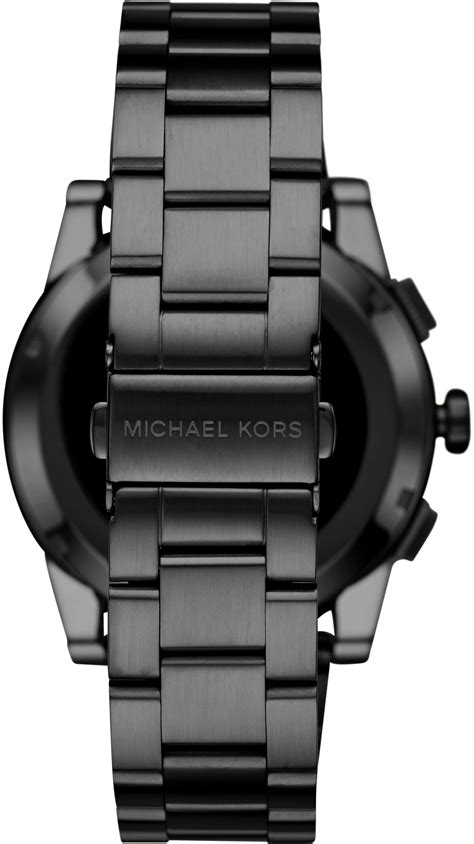 michael kors grayson 47mm smartwatch black|Michael Kors Access Grayson smartwatch review .